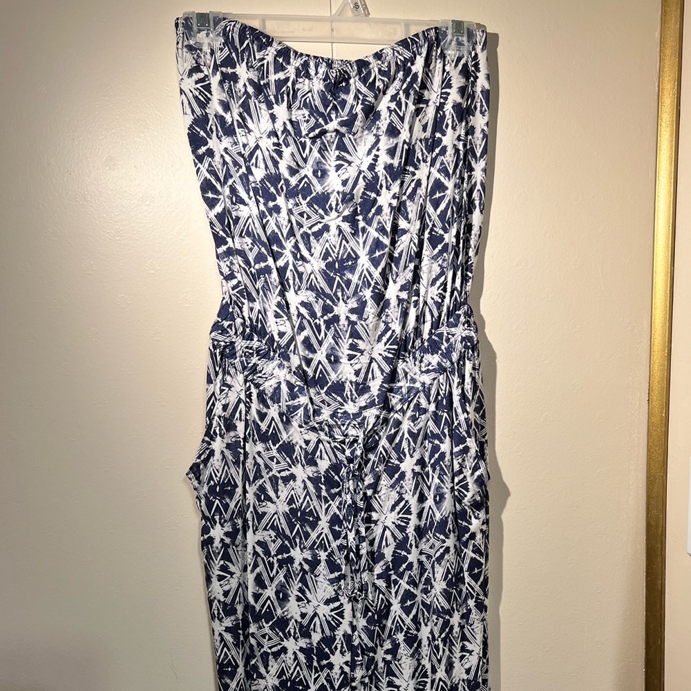 Boho Strapless Jumpsuit